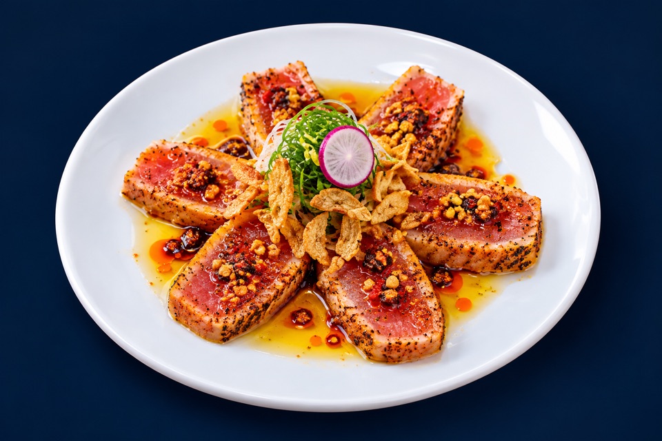 Cajun Tuna Tataki
