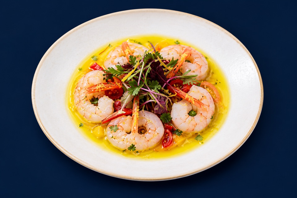Shrimp Carpaccio