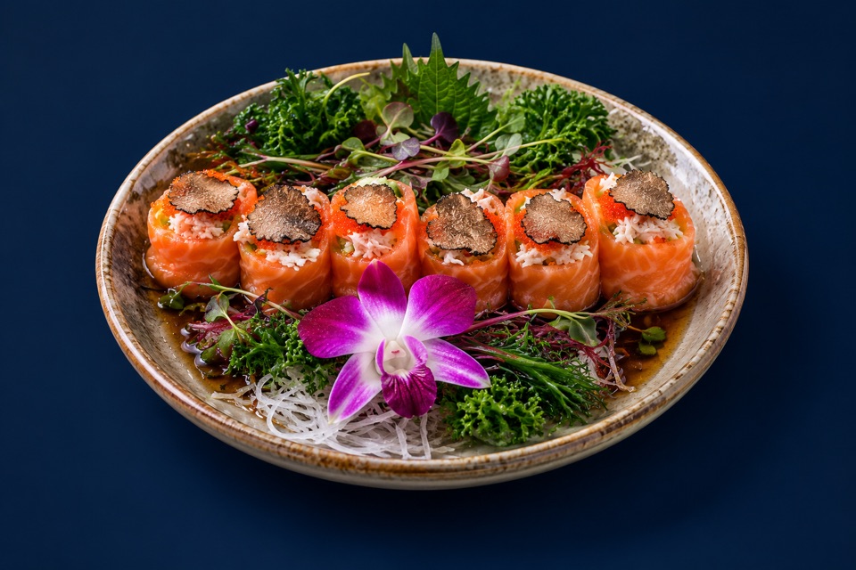 Truffle Salmon Real Crab