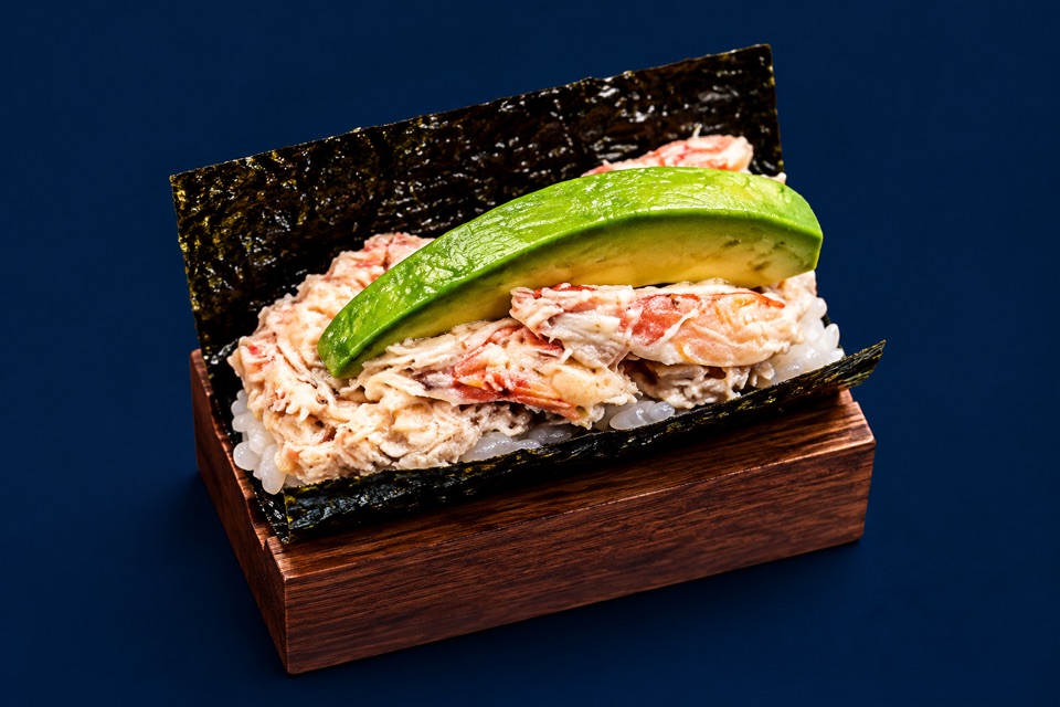 Real Crab & Avocado Hand Roll